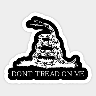 Don't Tread On Me Flag Sticker